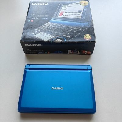 卡西欧电子词典ea99,9新,适合中小学生学英语使用,有笔送保护套