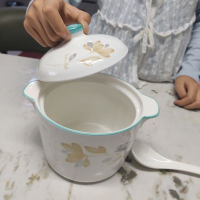 家用装油陶瓷油罐大容量耐高温带盖子辣椒厨房双耳泼辣优惠商品图片