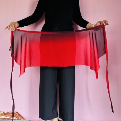 大码夏季新款古风爵士舞蹈服民族舞绑带裙裤现代舞宽松舞蹈裙屁帘