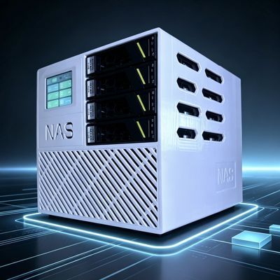 飞牛NAS四盘位成品nas主机家用家庭私有云网络存储备份云盘8100t