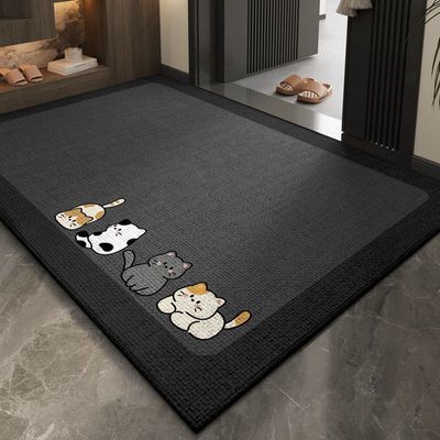 入户门耐脏地垫可爱进门门口垫家用卡通进户门地毯蹭脚垫