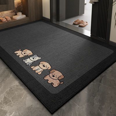 入户门耐脏地垫可爱进门门口垫家用卡通进户门地毯蹭脚垫