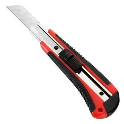 耐用品工业超厚包胶便捷美工刀专为高空作业壁纸而生快递