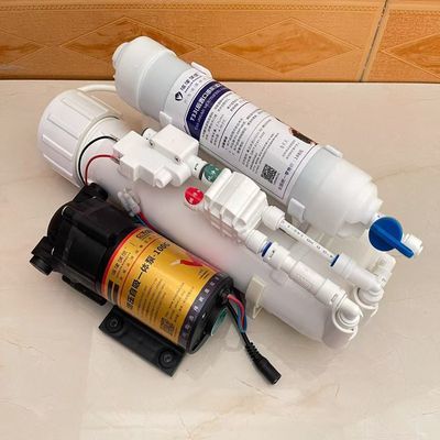 自动启停 diy净水器ro反渗透家用直饮纯水过滤器100G200G自吸除垢