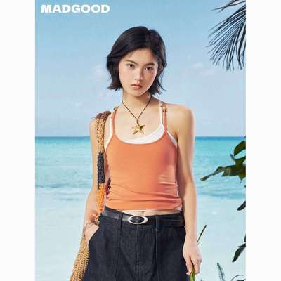 ���ڲ�����madgood���ù�����ϵ�ߵ���֯��ɫ����������������logo���ĵ��� 78.99Ԫ