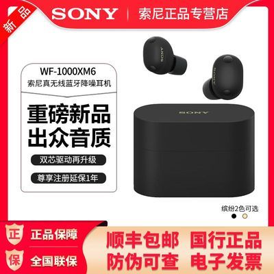 ���ڲ�����SONY/����WF-1000XM6�����潵�붹6����AI��������������������� 1719Ԫ