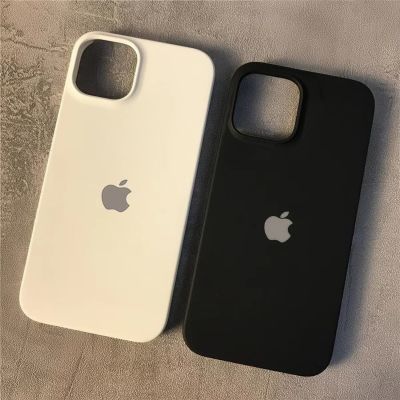 苹果手机壳iPhone14promax大孔15/12/11/防摔方形13/xs液态硅胶软