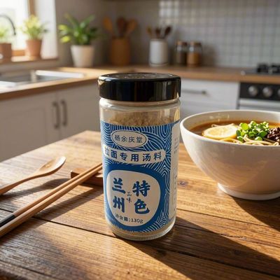 特色兰州牛肉拉面拉面汤料泡面方便面调料粉家用正宗牛肉面优惠商品图片