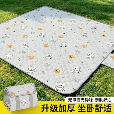 超厚加厚特厚超声波野餐隔潮户外便携式地垫防水巨厚防潮露营地垫
