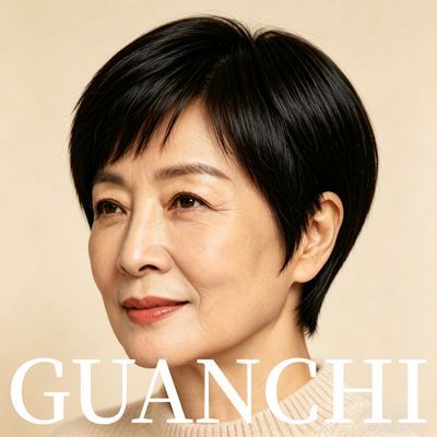 【出口品质】全手织假发套女短发真发中老年妈妈假发薄款老年人