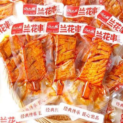 【超市同款】巧大娘兰花串香干豆制品香辣烧烤麻辣休闲小吃零食