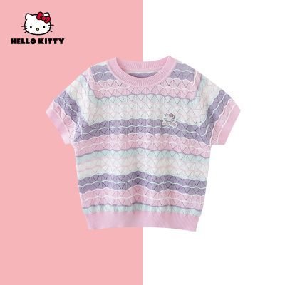 ���ڲ�����HelloKitty�ļ��¿�Ůͯװʱ��������֯T����ͯ�д�ͯ��Ͱ����� 63.2Ԫ