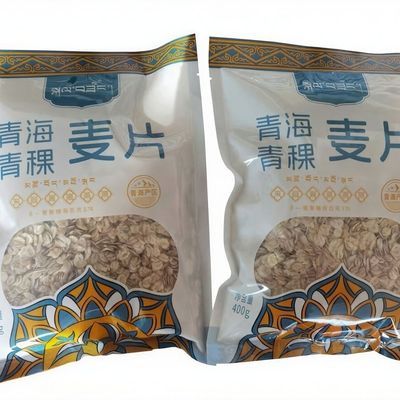 青藏高原富含膳食纤维青海青稞麦片400g/袋优惠商品图片