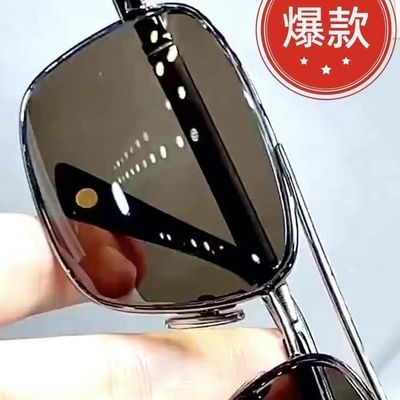 纯天然水晶石头镜真品高级眼镜高档墨镜太阳镜正品太阳镜清凉户外