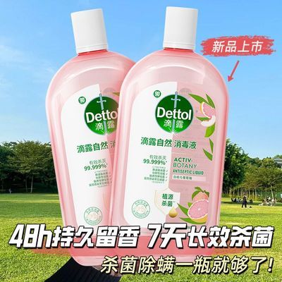 【滴露】自然消毒液1L大容量果香48H留香7天长效杀除菌99.99%除螨家用优惠商品图片