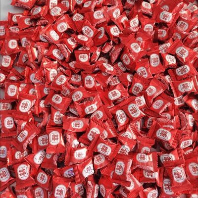 双喜司考奇硬糖老式牛奶硬糖结婚喜字糖大红双喜订婚伴手糖果批发