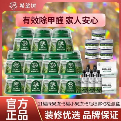 【明星推荐】希望树小绿罐190g二代除甲醛神器新房入住甲醛