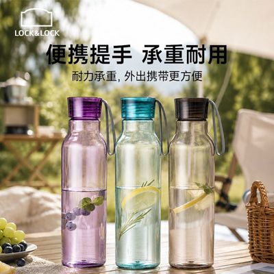 【乐扣乐扣】水杯塑料运动水杯便携水壶大容量学生男女户外便携饮水优惠商品图片