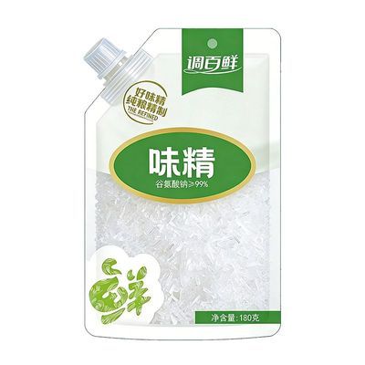 调百鲜味精180g无盐带嘴纯粮精制大米提取炒菜煲汤提鲜优惠商品图片