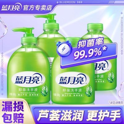 【大促价】蓝月亮芦荟洗手液抑菌除菌保湿滋润芦荟清香家庭用正品优惠商品图片