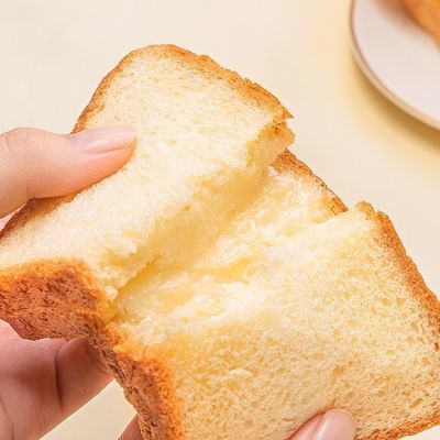 【豪士】炼乳夹心早餐吐司460g装面包下午茶一整箱糕点宿舍小吃零食品