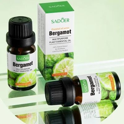 到手3瓶!跨境 佛手柑精油10ml 滋润锁水匀靓肤色按摩精油专用持久