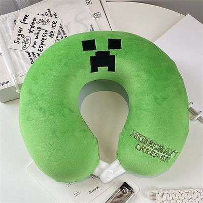 卡通u型枕护颈枕记忆棉U型枕慢回弹午睡枕旅行枕头学生亲肤可拆洗