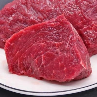 精品牛肉风味肉精选鸭肉牛肉风味肉块混合调理2斤4斤优质风味牛肉