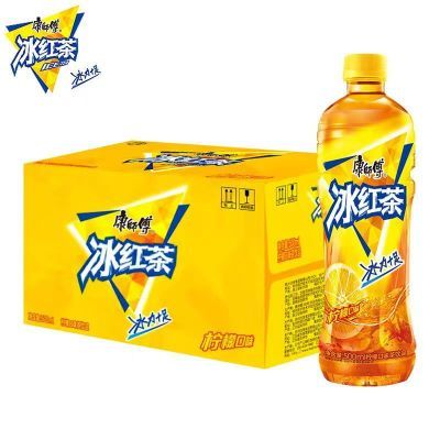 康师傅冰红茶500ml*30瓶整箱即饮解渴调味茶饮料【9天内发货】