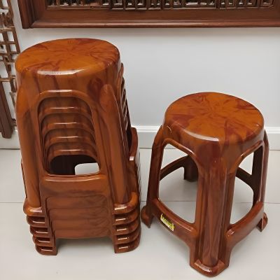 加厚塑料凳子巨厚塑料凳子特厚餐桌大人坐凳子新款家庭超厚家用