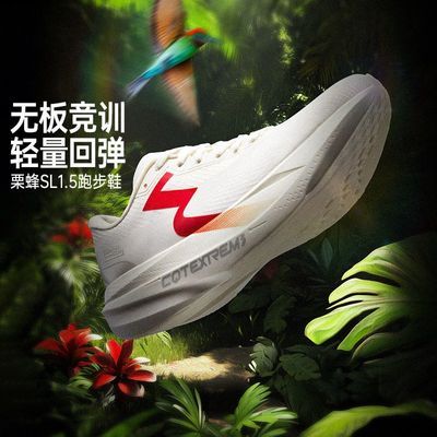 361度栗蜂SL1.5跑步鞋男跑鞋网面透气轻盈专业马拉松减震竞速鞋