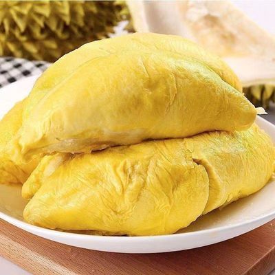 泰国金枕榴莲榴莲果金枕肉树熟进口冷冻新鲜速冻果肉水果无壳优惠商品图片