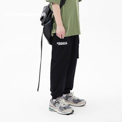 【美特斯邦威】男工装针织长裤舒适休闲裤750168