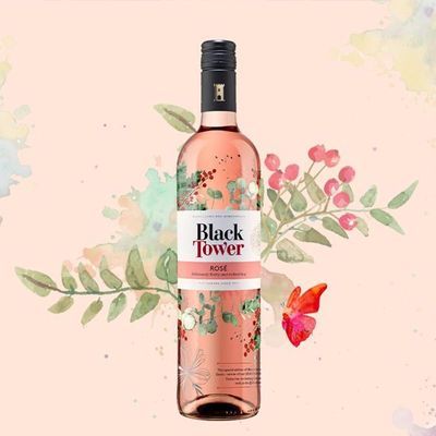 德国黑塔白葡萄酒秋花桃红葡萄酒半甜型瓶装聚会天使女神晚安酒