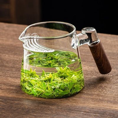 加厚玻璃月牙茶壶耐高温公道茶器泡茶一体过滤茶水分离耐热茶具【11月10日发完】