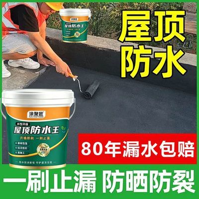 屋顶永久性补漏王防水胶裂缝渗水防漏水楼房农村屋顶室外防水涂料优惠商品图片