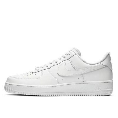 耐克 Nike Air Force 1 07 AF1 低帮 板鞋 男款 纯白 CW2288-111【7天内发货】