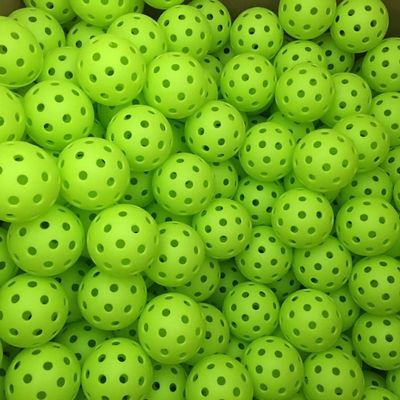 匹克球训练用球26孔40孔室内外防风通用专业训练比赛室外【50个】
