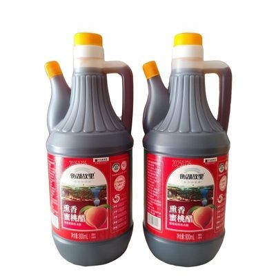 衡湖故里熏缸蜜桃醋凉拌醋火锅鸡醋桃香醋家庭实惠装甜口醋优惠商品图片