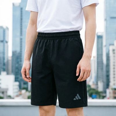 Adidas阿迪达斯短裤夏季男速干透气运动五分裤健身休闲微弹薄款