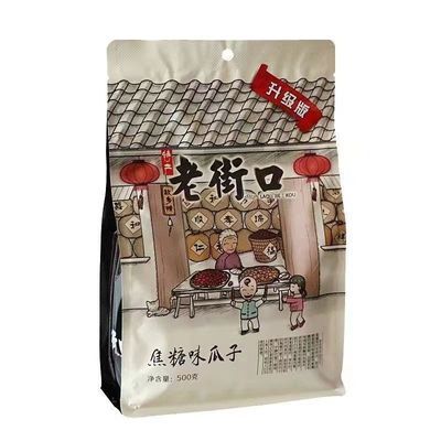 8月产老街口瓜子焦糖炒货瓜子追剧解馋零食焦糖味优惠商品图片