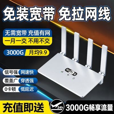 免装宽带cpe无线路由器无线网随身wifi无线wifi6全国覆盖2026新款