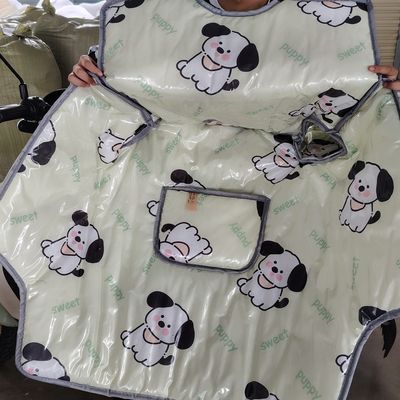 双面防雨挡风被四季通用电动车防风电瓶车春秋款中厚覆膜一体防水