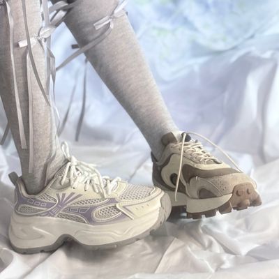 二旧精品女鞋透气老爹超轻夏季鞋女舒适ins百搭运动鞋耐磨休闲洋