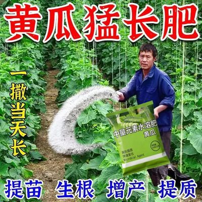 正品黄瓜专用肥水果黄瓜拉直拉长防畸增收嫩直高产增瓜黄瓜叶面肥