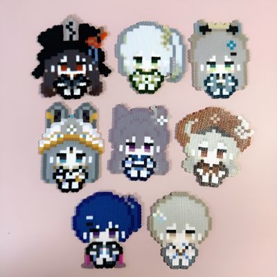 【已授权】原神 拼豆成品挂件#二次元周边钥匙扣物料