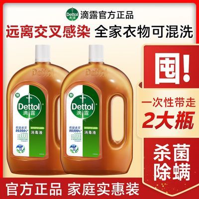 【滴露】消毒液家用杀菌除螨衣物除菌液室内地板拖地洗衣服松木消毒水优惠商品图片