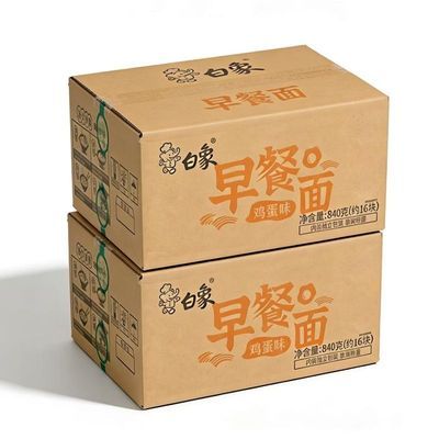 白象早餐面鸡蛋味一箱840克老牌子爆款优惠商品图片