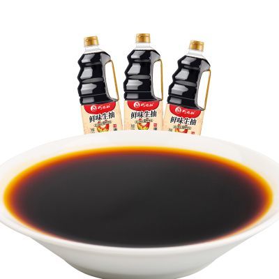 【巧媳妇】生抽大碗酿造酱油正宗1.15 千克+两个瓶子哈1150克桶装优惠商品图片
