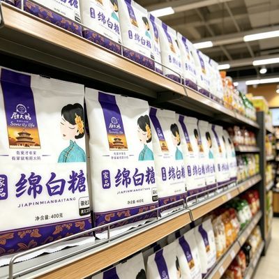 清仓特卖】厨大妈绵白糖400g袋装白糖家用烹饪烘焙咖啡饮品商用